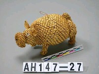 藏品(豬（麥桿製）)的圖片